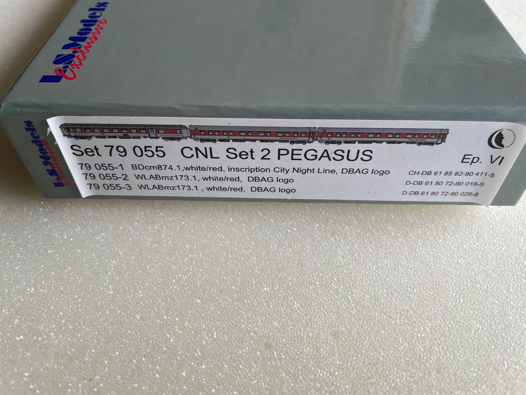 LS Models Modellini di ferrovie: L.S.Models Set 79055 CNL Set 2 PEGASUS – Nuovo e nell'imballaggio originale da Hauterive NE venduto da eriamch 1