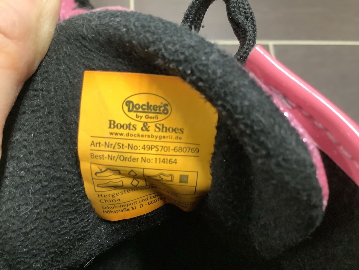 Scarpe per ragazze: Dockers Schnürstiefeletten Gr. 35 – Usato da Brugg AG venduto da Sweety_pie 5