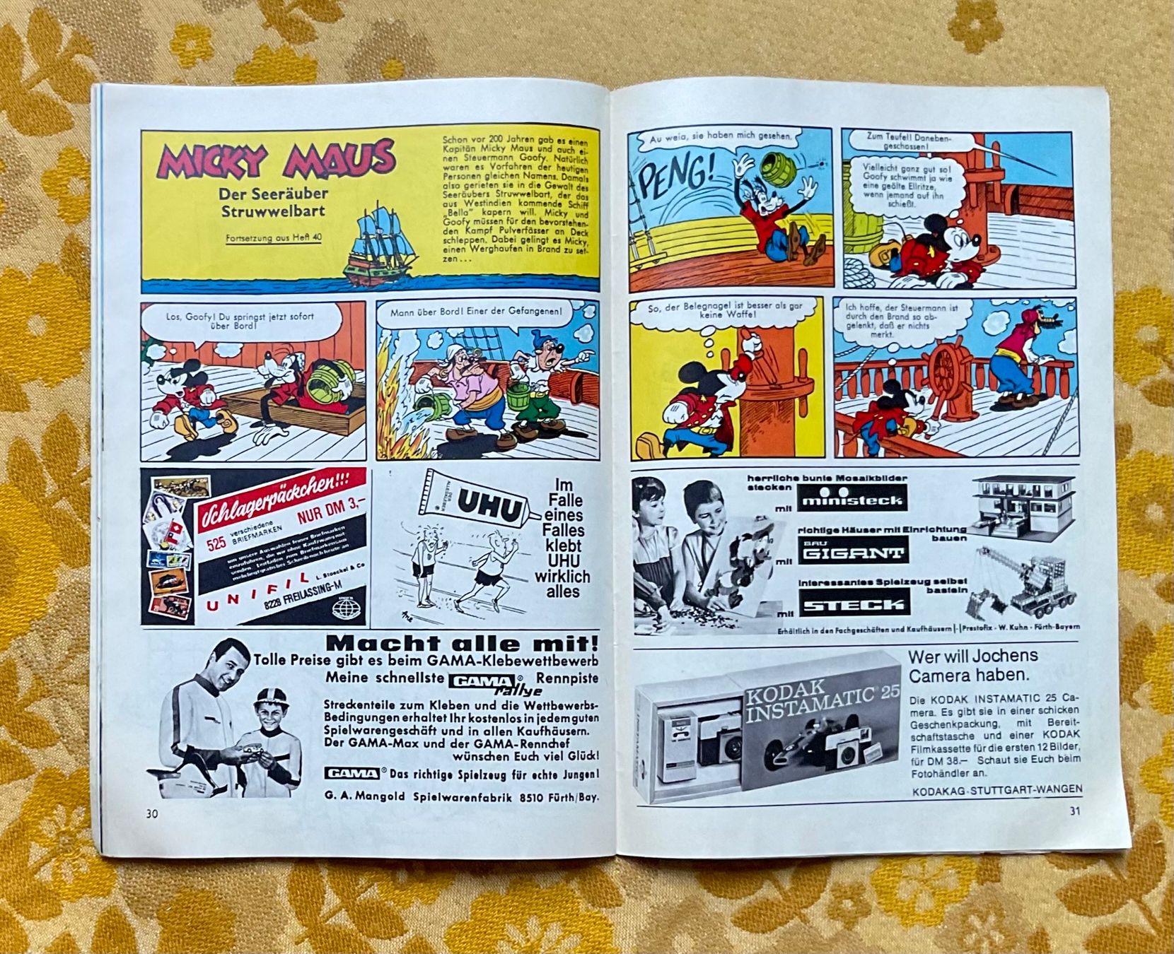 Comics: Micky Maus Heft Nr 41 von 1968 – Gebraucht aus Endingen von nathan05 7