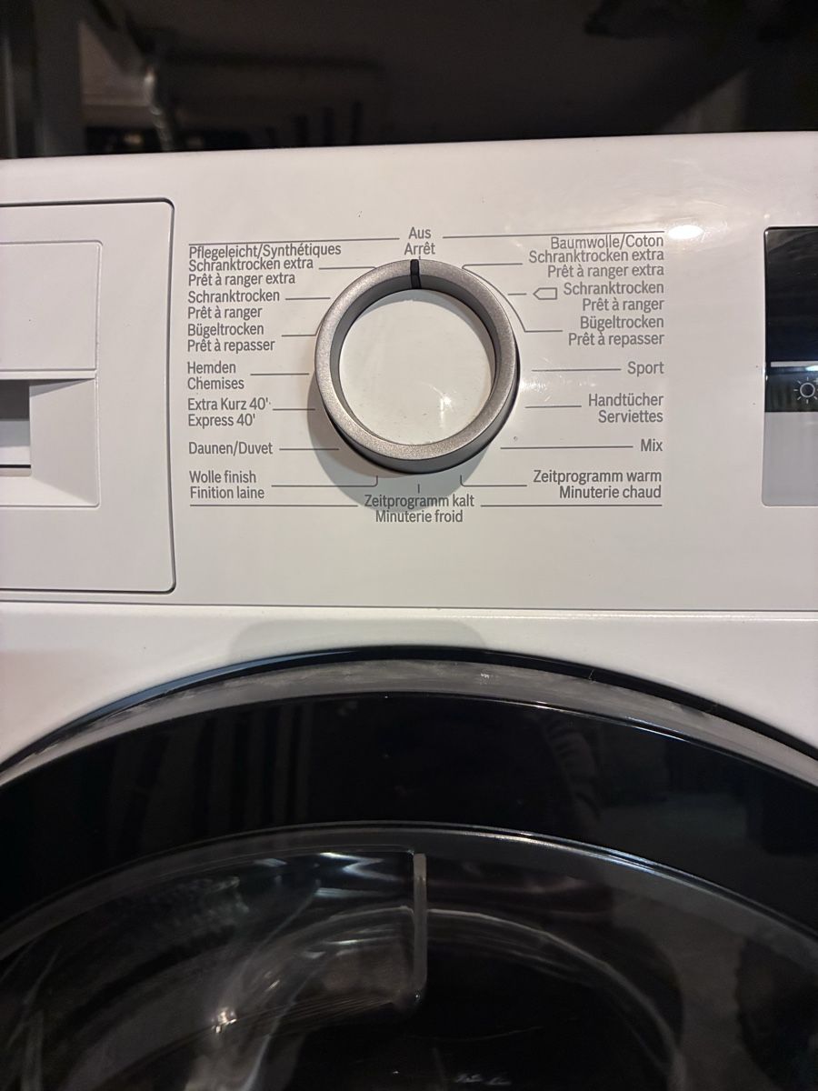 Bosch Asciugatrici: Sèche-linge Bosch WTH85V02CH/01 blanc – Usato da Montreux venduto da Prelio 1