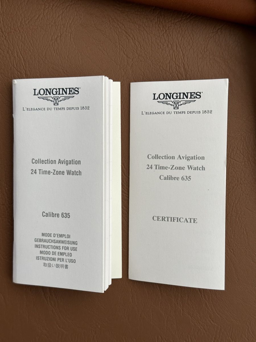 Longines Orologi: Longines Lindbergh Worldtimer Swissair - Full Set – Nuovo (secondo la descrizione) da Schaanwald venduto da travelintime01 9