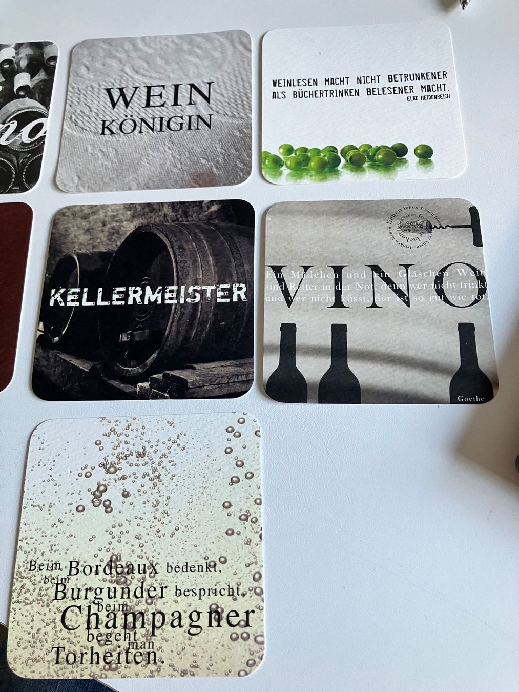 Untersetzer: Weinuntersetzer 35 Stk. – Gebraucht aus Bättwil von Profi44 2
