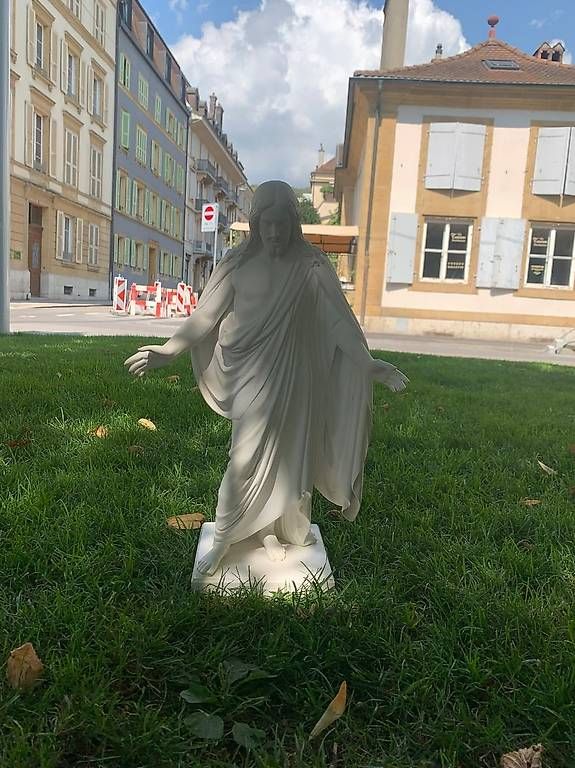 Sculture & Statue: JESUS STATUE EN MARBRE 50CM HAUTEUR – Nuovo (secondo la descrizione) da Neuchatel venduto da rnglcnluxecandles 3