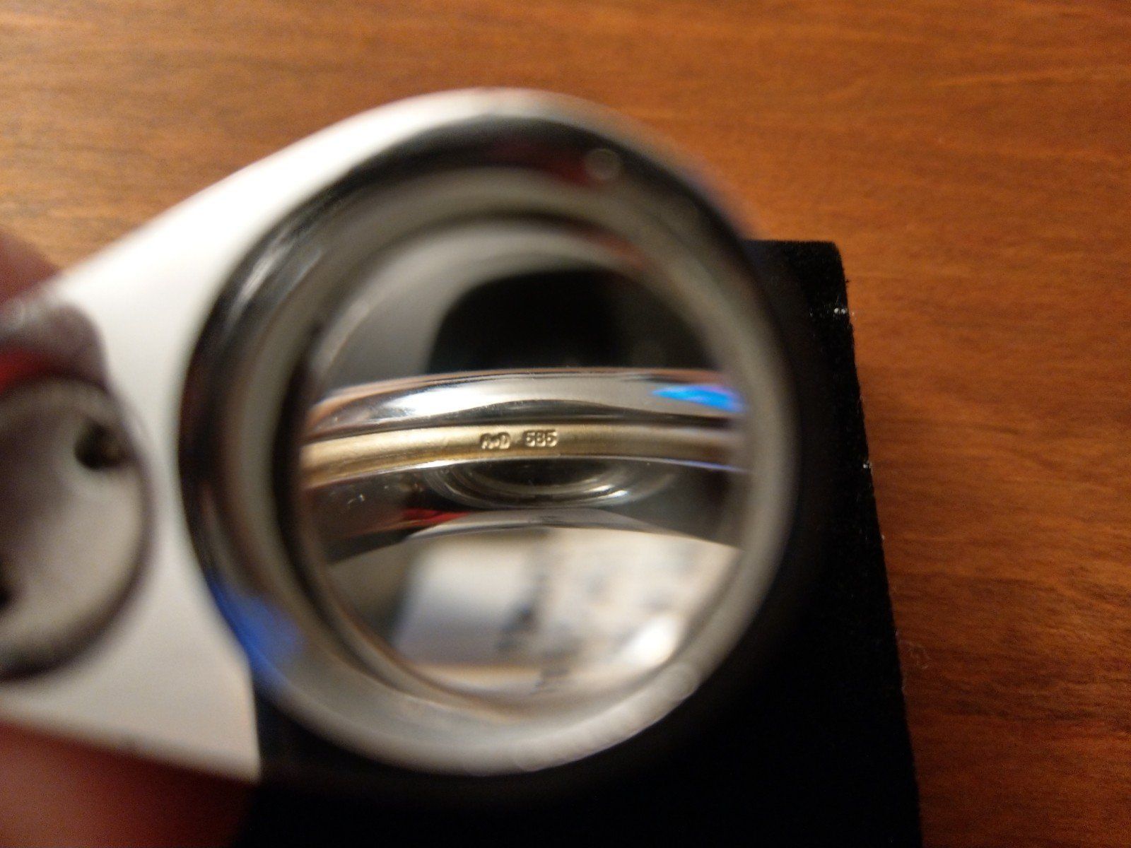 Ringe: Ring mit Gold und Zirkonia, NEU – Neu und originalverpackt aus Köniz von Kakadu22 1