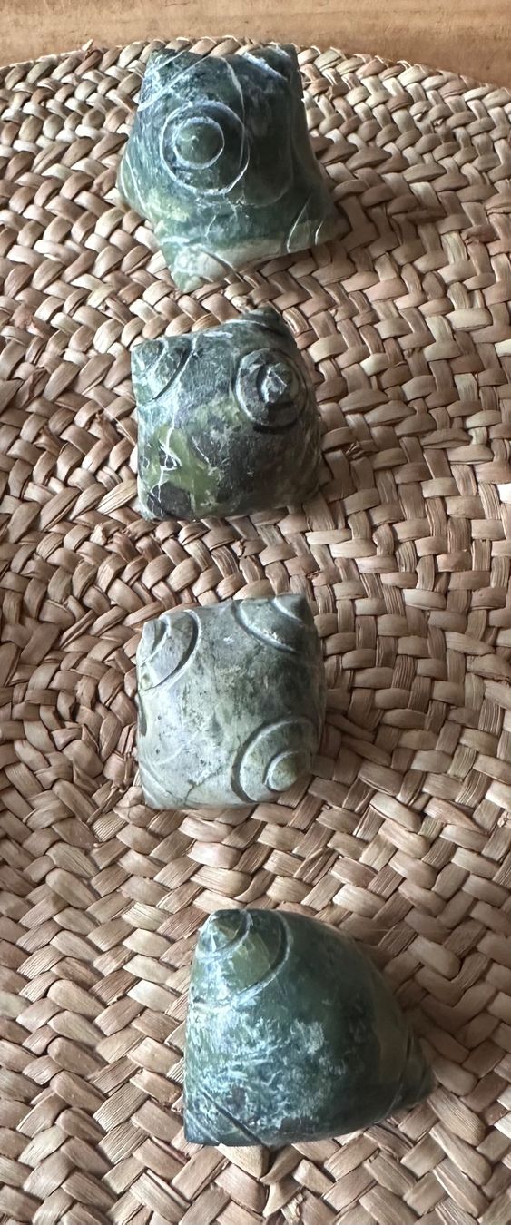 Minerali & Pietre curative: Chumpi Steine aus Serpentin – Nuovo e nell'imballaggio originale da Muri AG venduto da Shoshana5 3