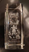 Glas-Lasergravur mit Weihnachtsmotiven