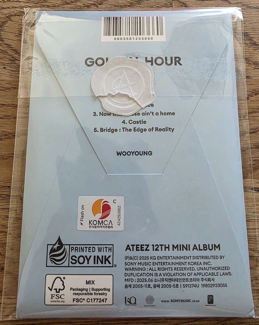 CD: ATEEZ Golden Hour Part.3  – Nuovo e nell'imballaggio originale da Wimmis venduto da sal_rj9j 2