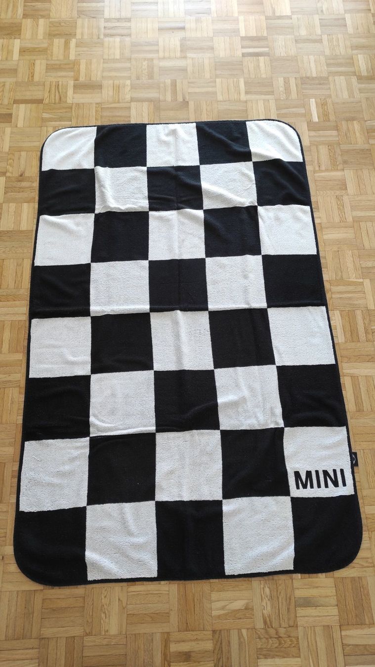 Teli da bagno: Asciugamani  Mini originale a scacchi bianco e nero! – Nuovo (secondo la descrizione) da Biel/Bienne venduto da mor_gbm5