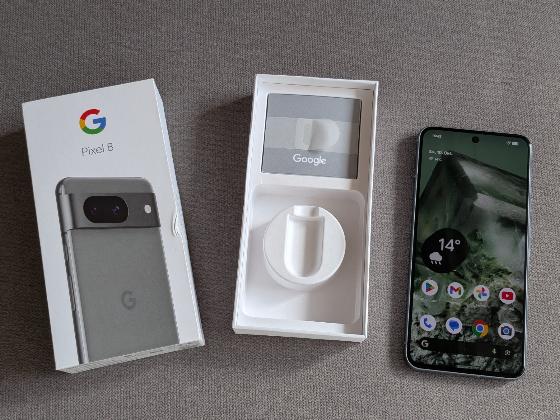 Google Portables: Google Pixel 8 (256GB, Hazel) – D'occasion à Münsingen par Humbapa