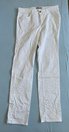Ascari Damen Hose Lena weiss Grösse 88 guter Zustand