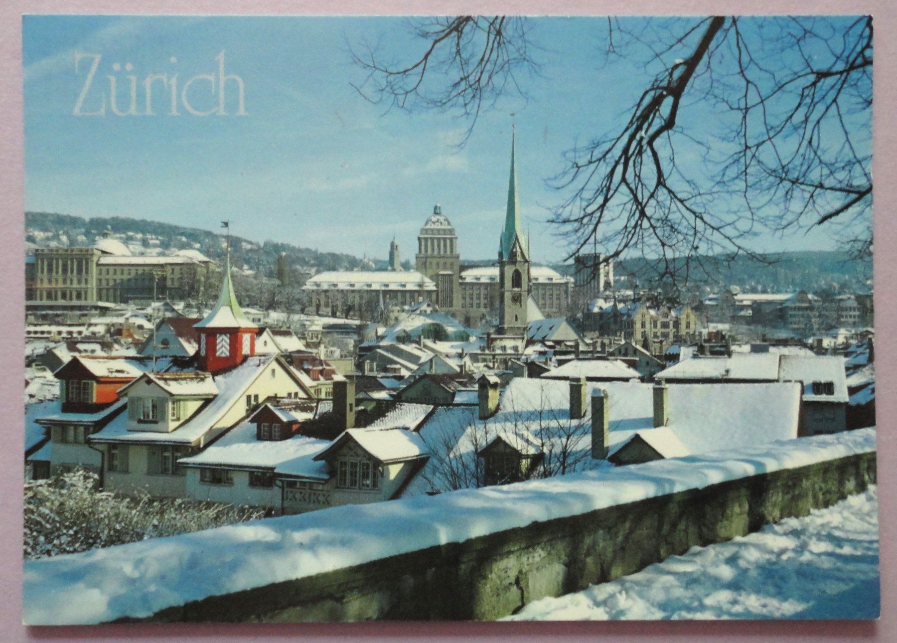 Ansichtskarten: Zürich – Gebraucht aus Fétigny von Billy2miny