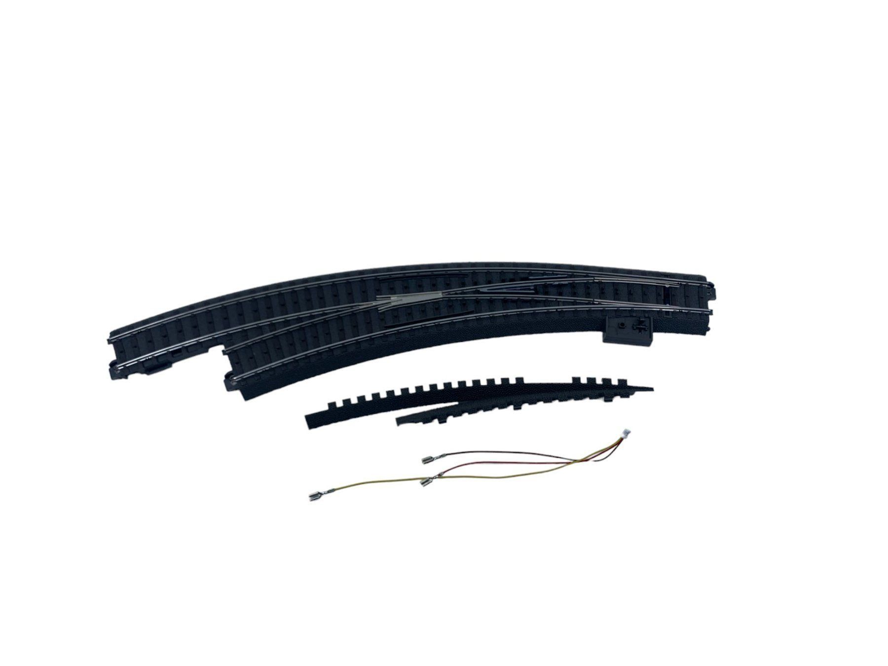 Märklin Modellini di ferrovie: Märklin H0 Bogenweiche links Radius 515 mm – Nuovo e nell'imballaggio originale da Rorschach venduto da zubispielwaren