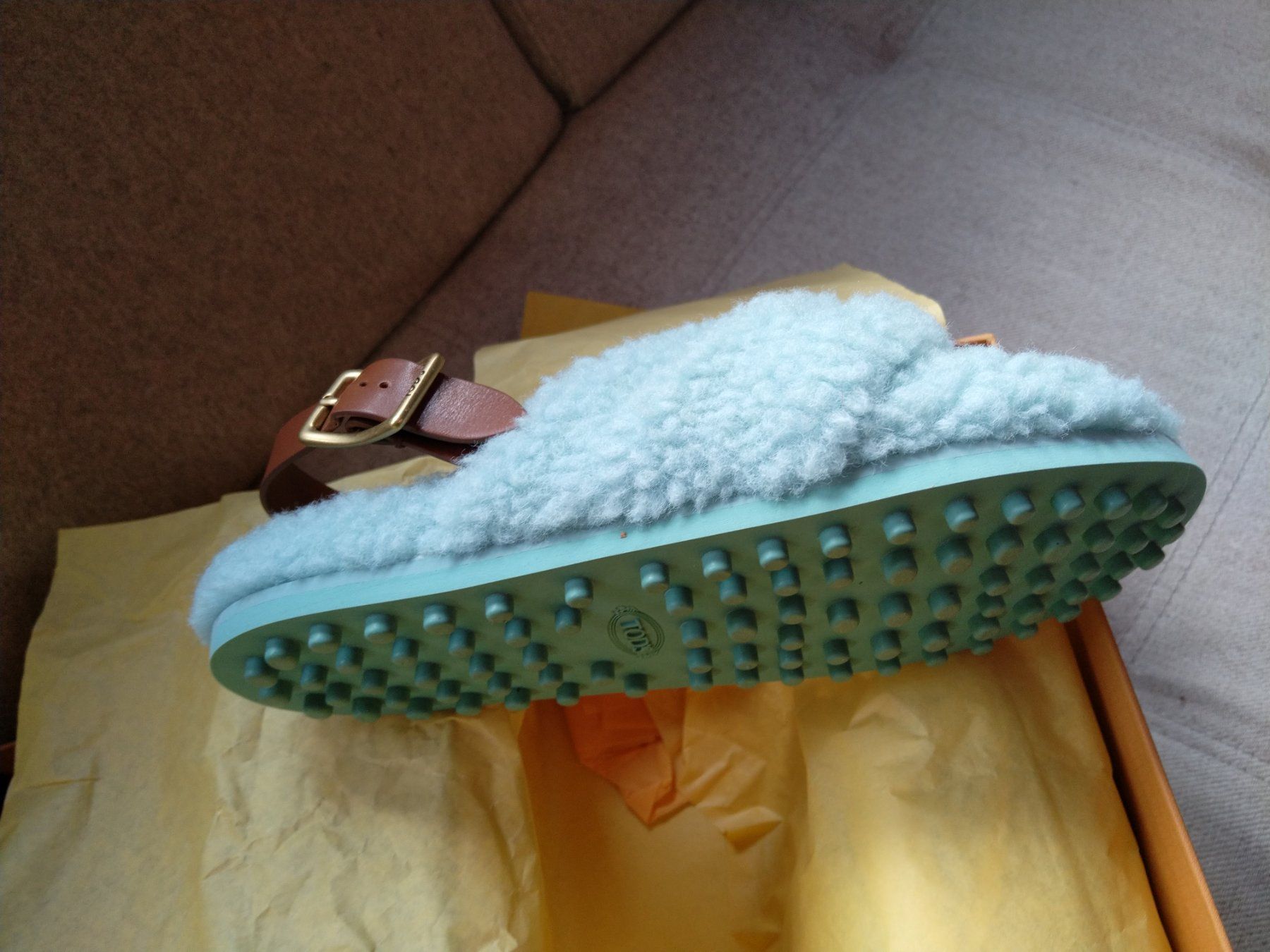 Tod'S Scarpe da donna: TOD'S Sandalen / Hausschuhe Gr. 39 – Nuovo (secondo la descrizione) da La Sage venduto da Blumenstrauss1 1