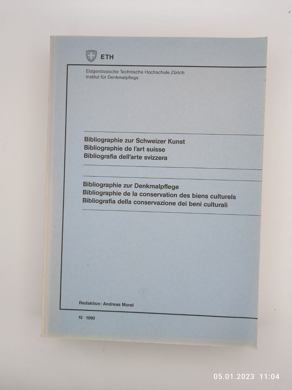 Libri: BIBLIOGRAPHIE ZUR SCHWEIZER KUNST – Usato da Goldach venduto da Gaip 6