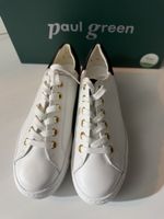 Baskets Paul Green cuir blanc t. 38 NEUVES