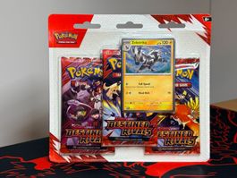 Pokémon Destined Rivals: Zebstrika 3-Pack Blister