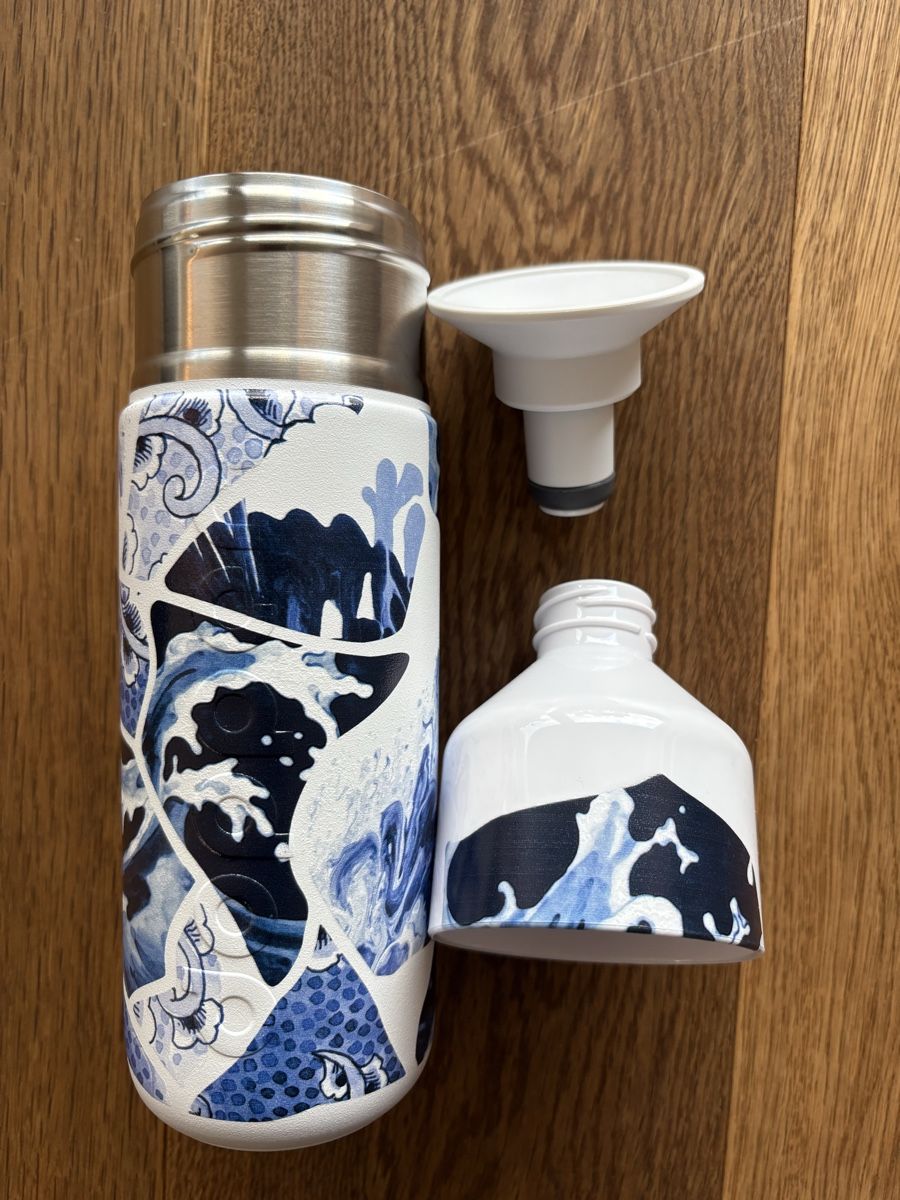 Borracce & Thermos: Dopper Royal Delft Isolierflasche "The Tide" NEU – Nuovo e nell'imballaggio originale da Horgen venduto da Rafnaf 2