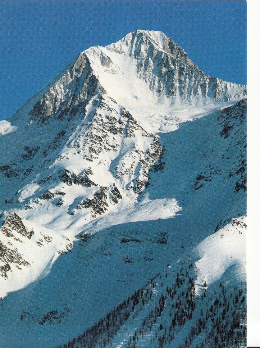 Cartoline postali: Bietschhorn 1990 – Usato da Bürglen TG venduto da StampGraf