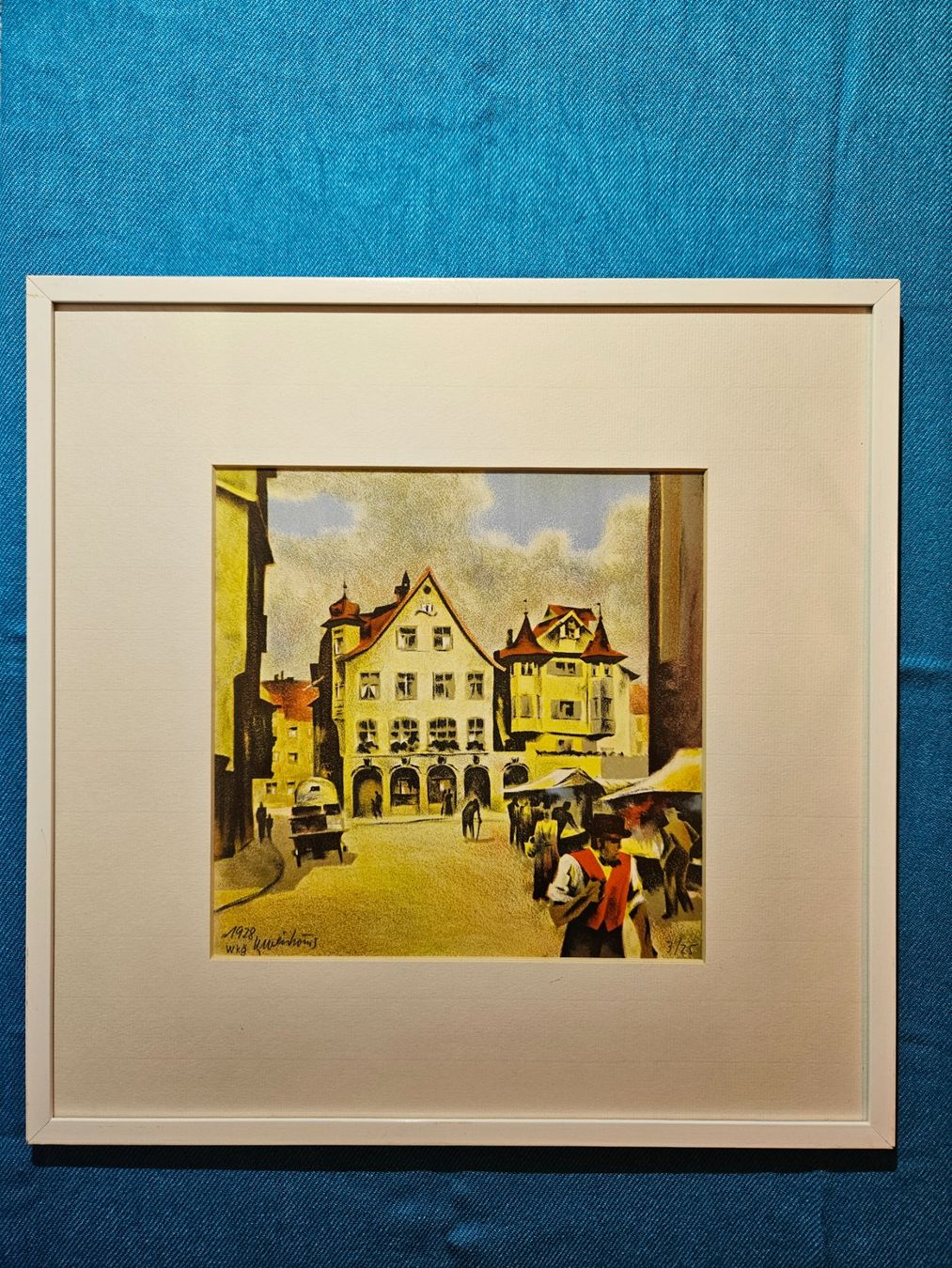 Grafica & Litografie: Werner Weiskönig - Originale Lithographie -SG - Handsigniert – Usato da Wittenbach venduto da anzo4 3