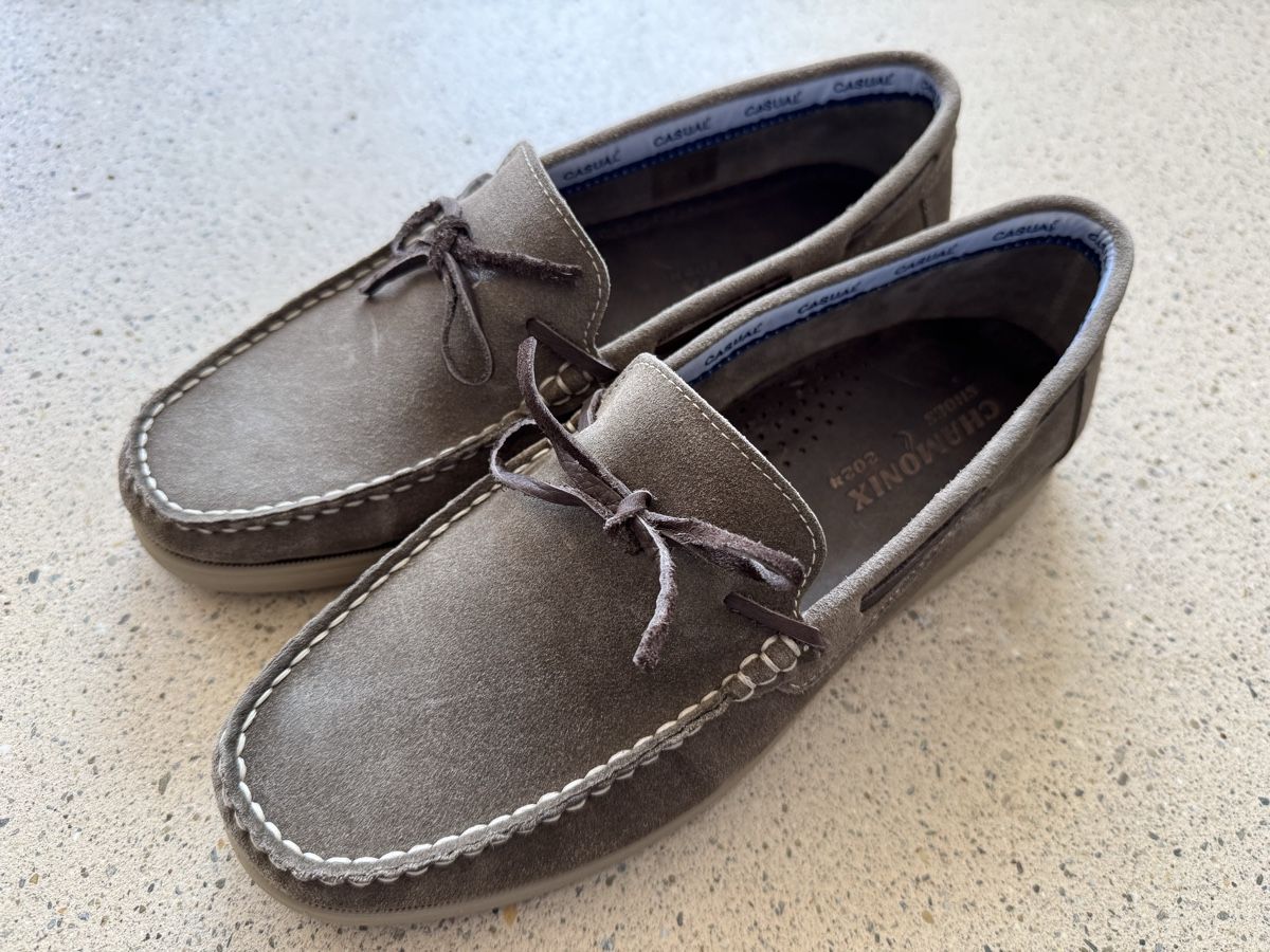 Herrenschuhe: Herren Mokassins Gr. 42, Wildleder, Chamonix – Neu (gemäss Beschreibung) aus Zürich von Chris-ZRH 1