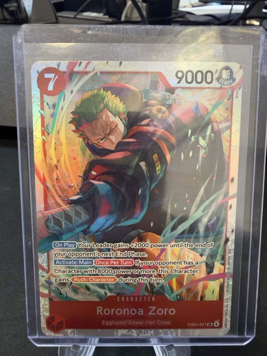 Bandai Sammelbilder & Trading cards: Roronoa Zoro EB04-007 – Gebraucht aus Wädenswil von pir_7757