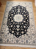 Herrlicher Nain Orientteppich mit Seidenakzente fein 137x201