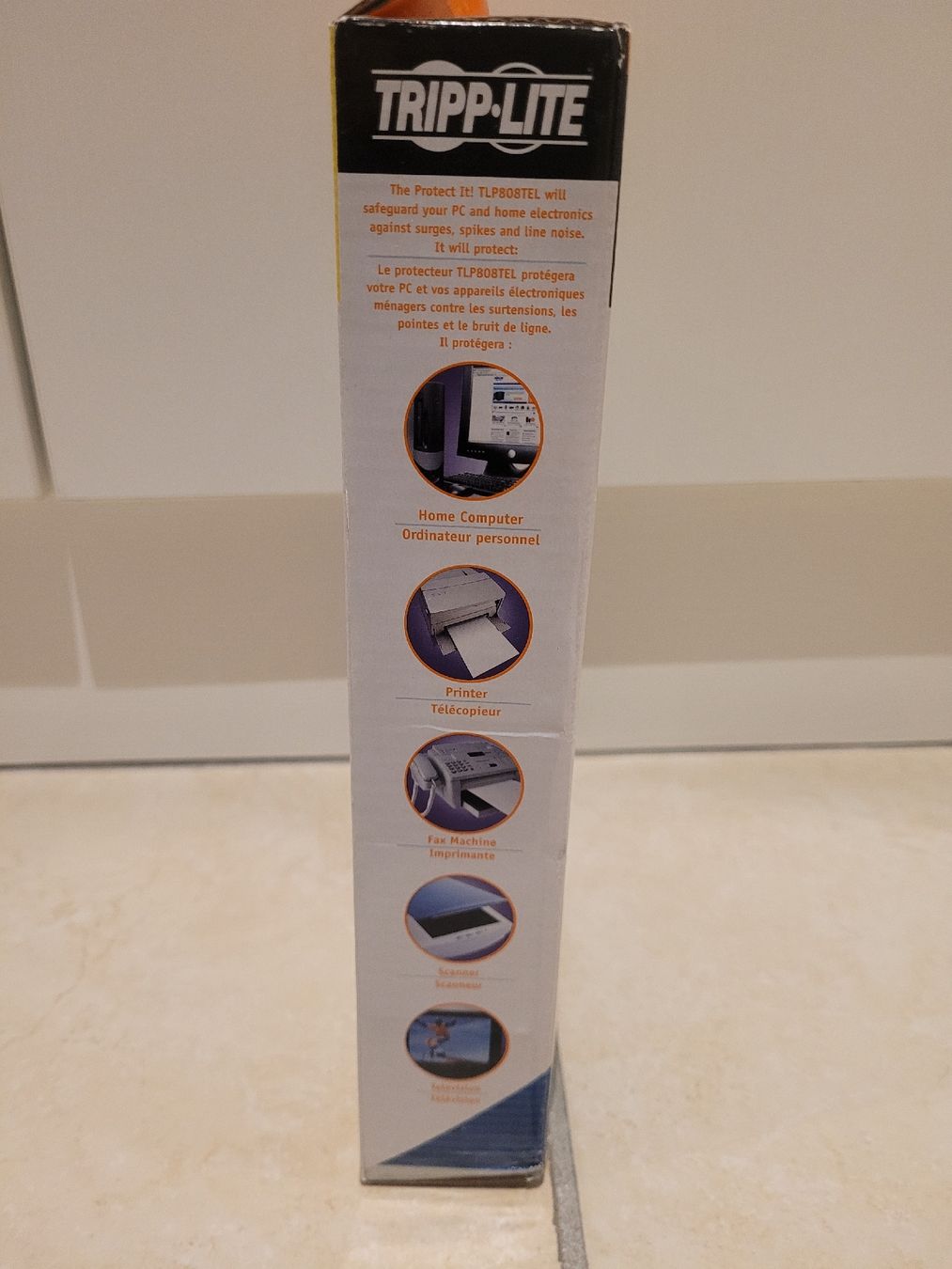 Stecker: Protect it Tripp Lite 8 prises + tel/modem – Neu und originalverpackt aus Courtaman von Bluejazz 2