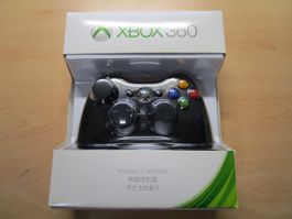 Xbox 360 Controller - black - NEUWARE - Original Microsoft