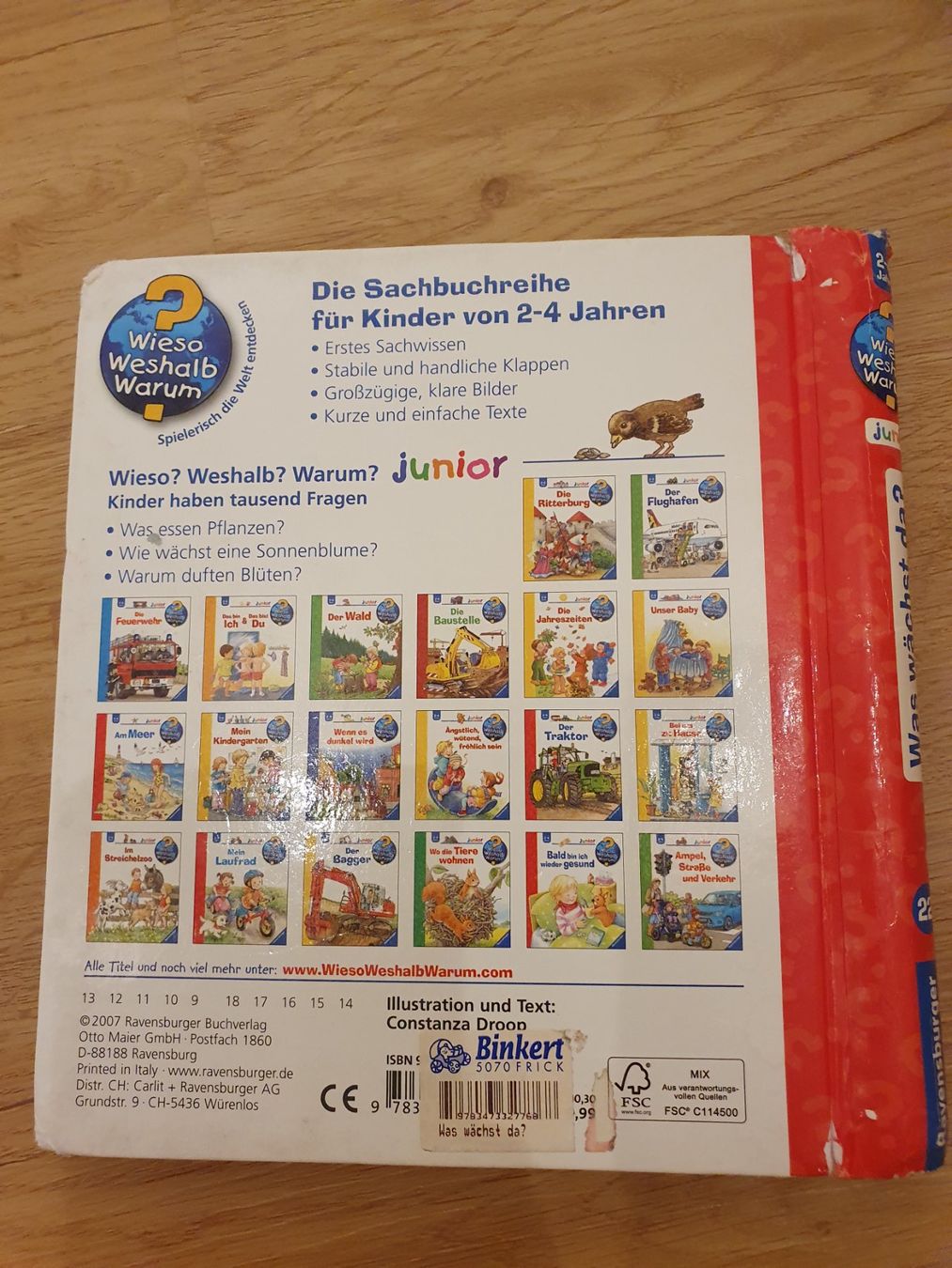 Libri: Wieso weshalb warum junior: Was wächst da? – Usato da Heinrichswil venduto da frankie19860 1