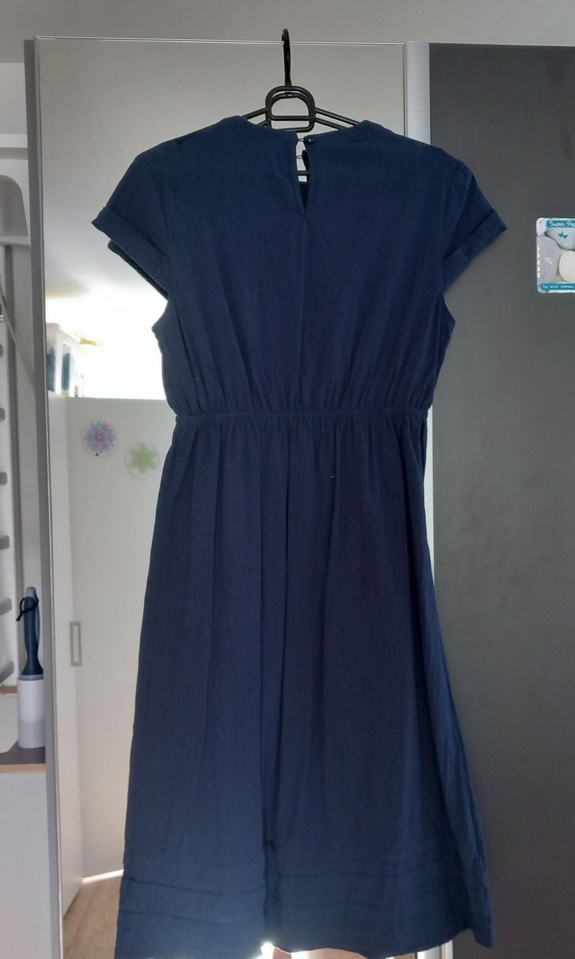 Vestiti: schönes neuweriges Leinenkleid, blau, 40 – Nuovo (secondo la descrizione) da Rorbas venduto da siramad 1