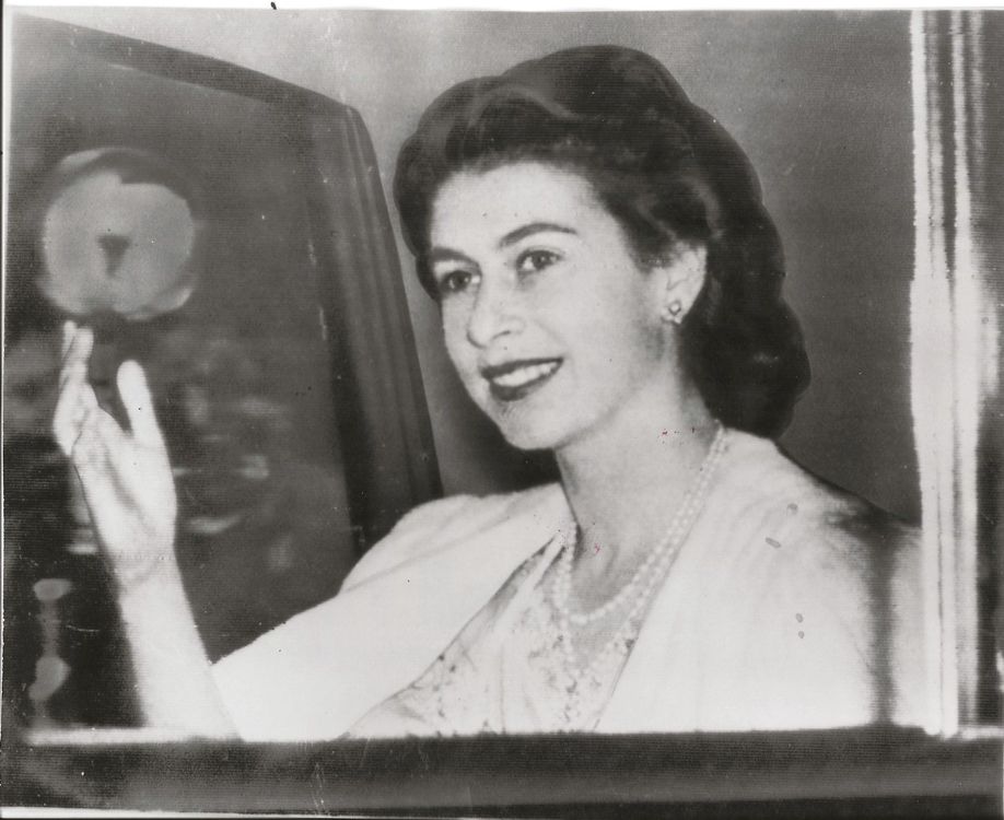 Queen Elizabeth II / Princess Elizabeth, 1947 Pressefoto Kaufen auf