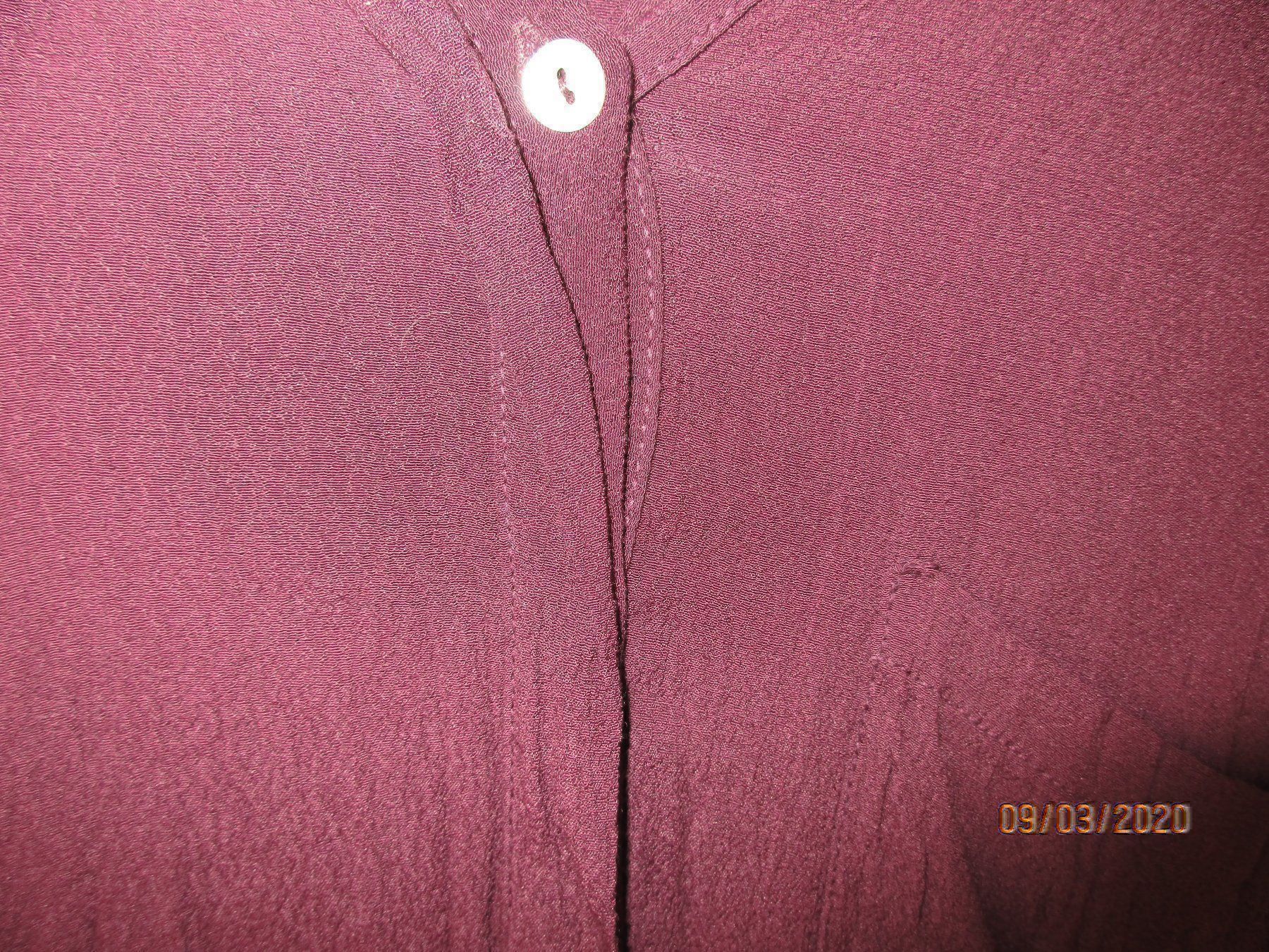 Blusen: wunderschöne längere Bluse Bordeux S – Neu (gemäss Beschreibung) aus Ottenbach von Claurin 2