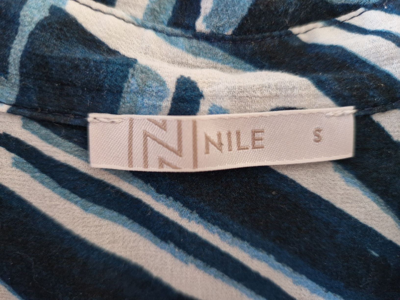 Nile Camicette: Nile Bluse Gr. S  Bio Baumwolle – Usato da Kloten venduto da somsing 3