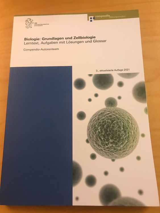 Biologie: Grundlagen Und Zellbiologie Compendio | Kaufen Auf Ricardo