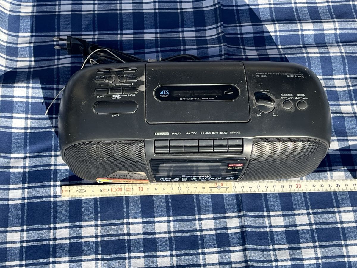 Panasonic Lettore multimediale portatile: Panasonic Stereo-Radiorecorder RX-C260 – Usato da Bolligen venduto da Vroni23 5