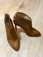 Braune Stiefeletten, Zara. Größe 38, Herbstlook!
