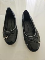 GEOX Ballerinas Leder schwarz Grösse 39 guter Zustand