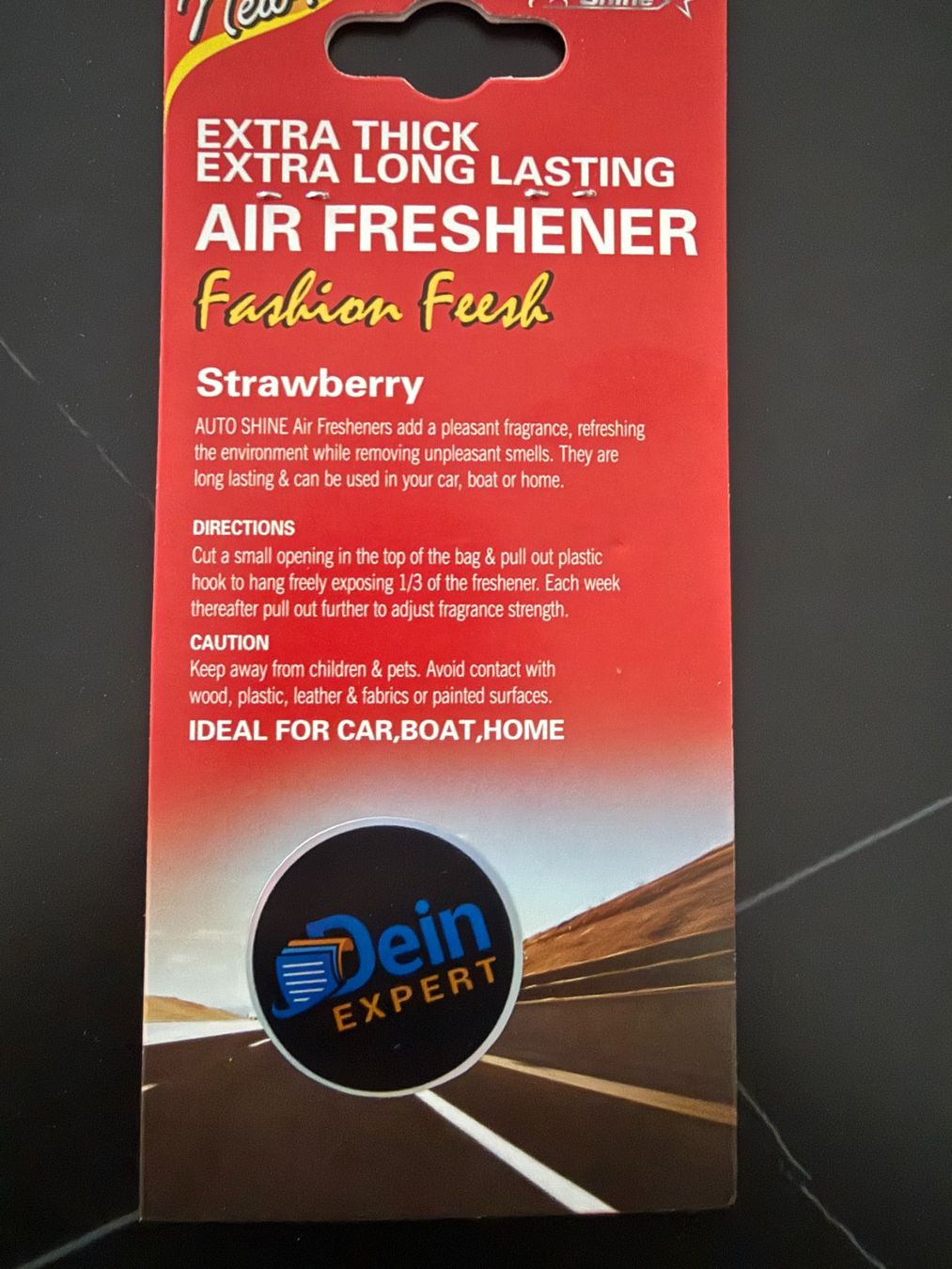 Raumspray: Duftbaum Wunderbaum Herbstblatt Duftnote Erdbeere – Neu und originalverpackt aus Burg AG von Dein-Expert 1