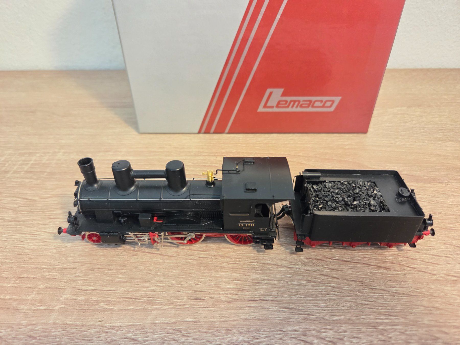 Lemaco Modellini di ferrovie: Lemaco Dampflok BR 13 DRG H0 – Nuovo e nell'imballaggio originale da St-Aubin-Sauges venduto da Lo_Go 5