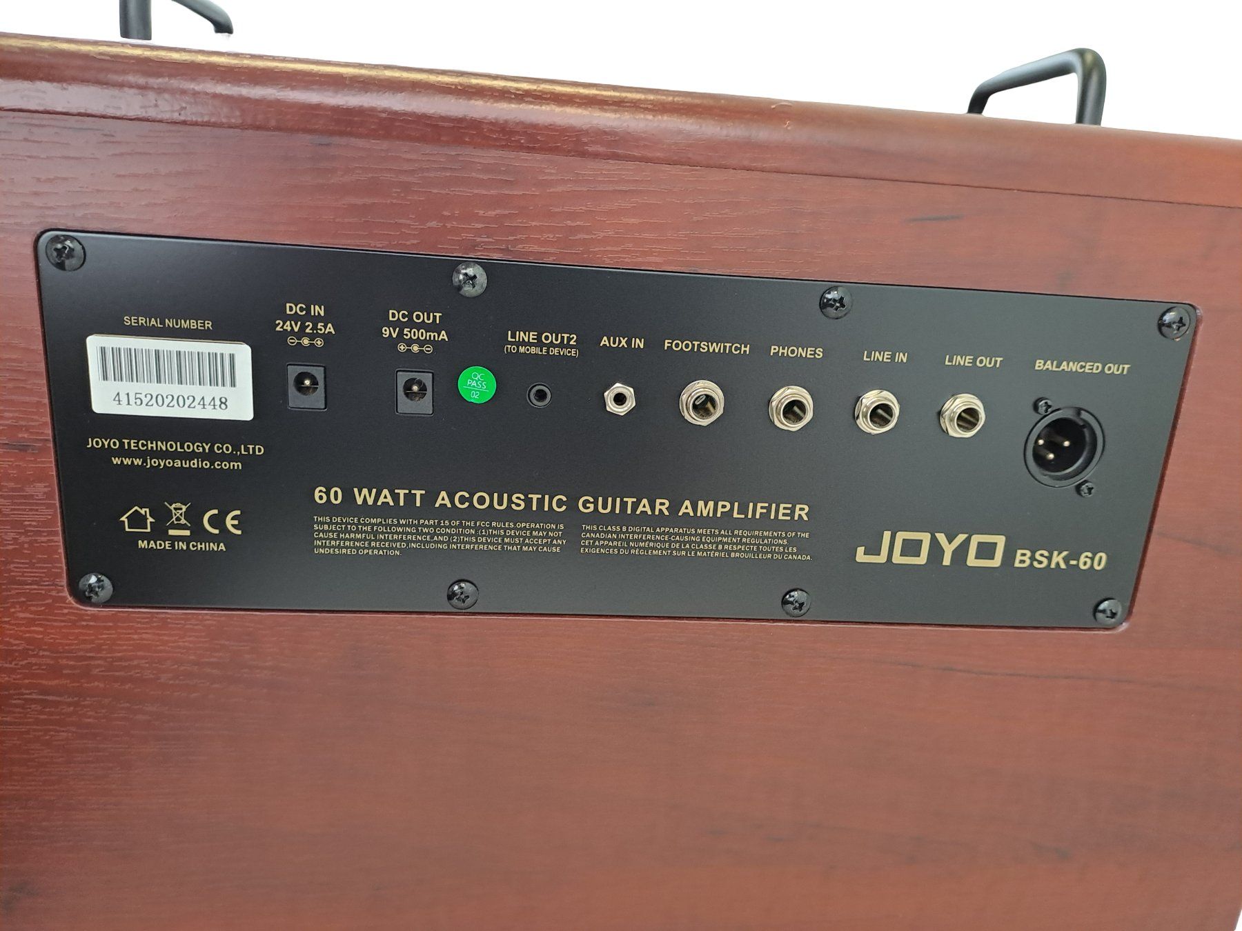 Amplificatori: JOYO BSK 60 Verstärker – Usato da Männedorf venduto da Restwert_Maennedorf 4