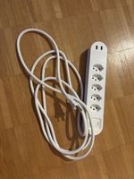 IKEA KOPPLA 6-way power strip with switch, grounded