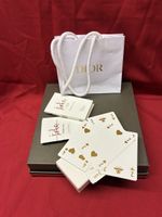 Diorset: Parfumproben/Spielkarten/Lippenpflege & Couvert