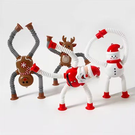 Giocattoli: 4er Set Biegepuppen,Weihnachtsdeko – Nuovo e nell'imballaggio originale da Reinach BL venduto da Deinfashion 3