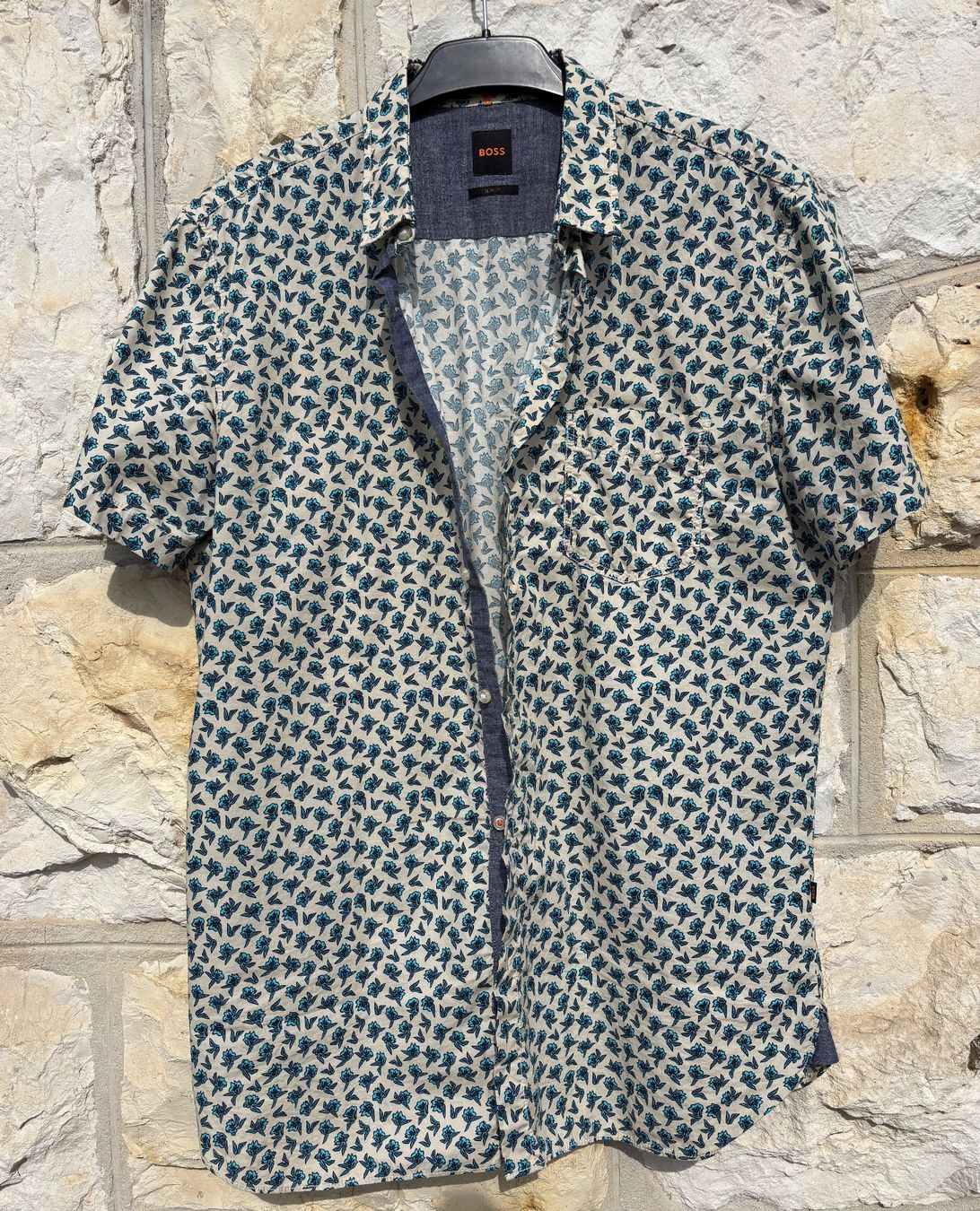 Hugo Boss Camicie: Chemise BOSS orange slimfit.Taille.L – Usato da Delémont venduto da Vendeur_3 1