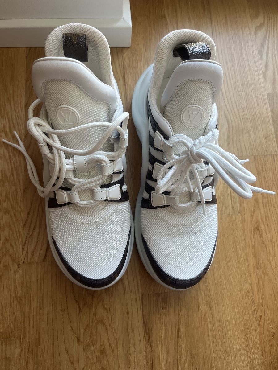 Louis Vuitton Scarpe da donna: Louis Vuitton Damen Sneaker Gr. 38.5 Frühling – Nuovo (secondo la descrizione) da Kriens venduto da g_b_mk7j 1