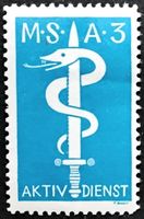 Soldatenmarke 2.WK, Militär Sanitäts Anstalt 3, Wi San 22