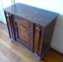 schöne spezielle Kommode / Schrank antik um 1900
