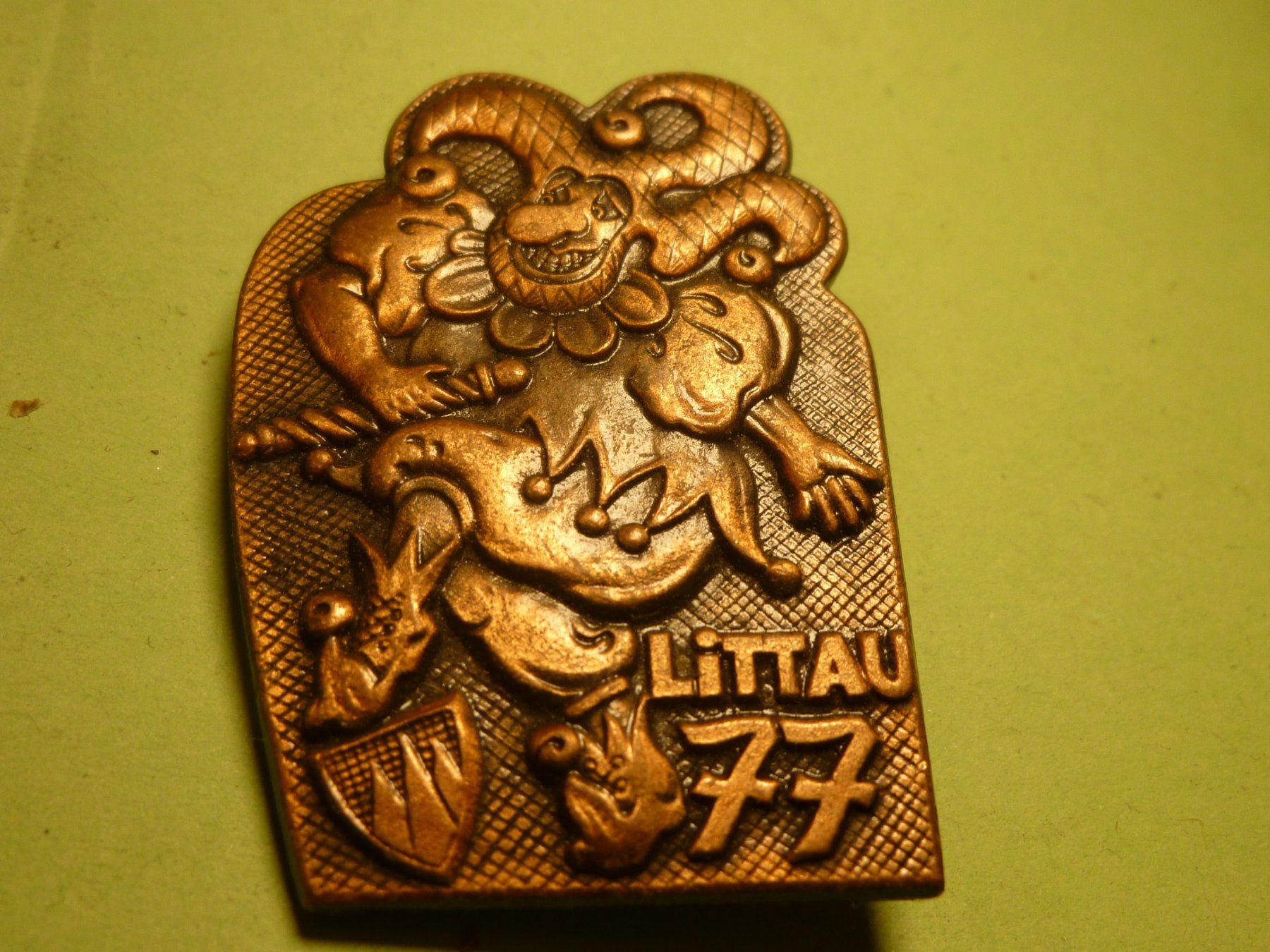Placchette & Badge: LITTAU 1977 BRONZE – Usato da Ried (Muotathal) venduto da Mandarin02