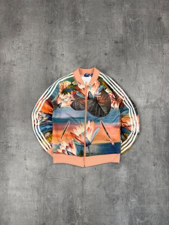 Vintage Adidas Firebird Blumen Edition Trainingsjacke (XS)