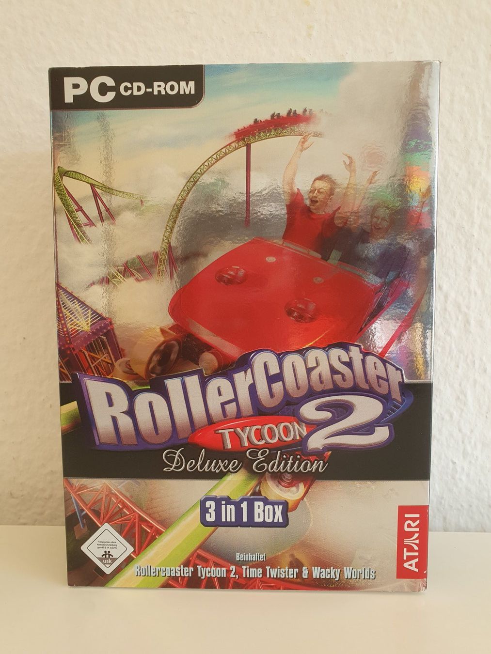 Jeux: PC Game Rollercoaster Tycoon 2 Deluxe Edition Semi Big Box – D'occasion à Greifensee par perfectioN88 1